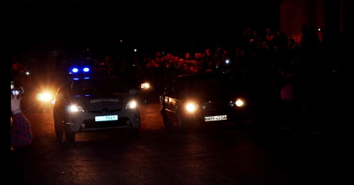 Одесские копы на служебном авто участвовали в уличных гонках