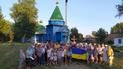 В селе на Виннитчине верующие УПЦ МП сорвали украинский флаг возле церкви