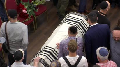 В Киеве попрощались с с сыном главного раввина Украины, который погиб на фронте
