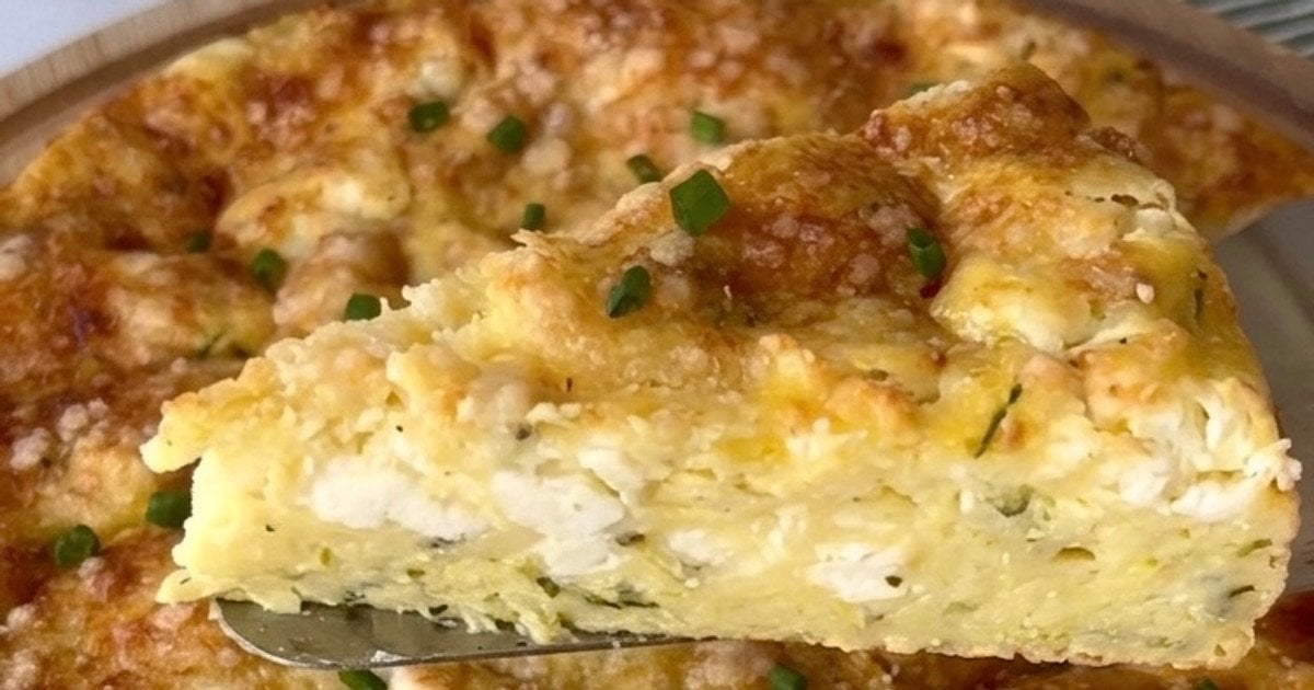Кабачковий пиріг із фетою та пармезаном instagram.com/ginie.healthylife