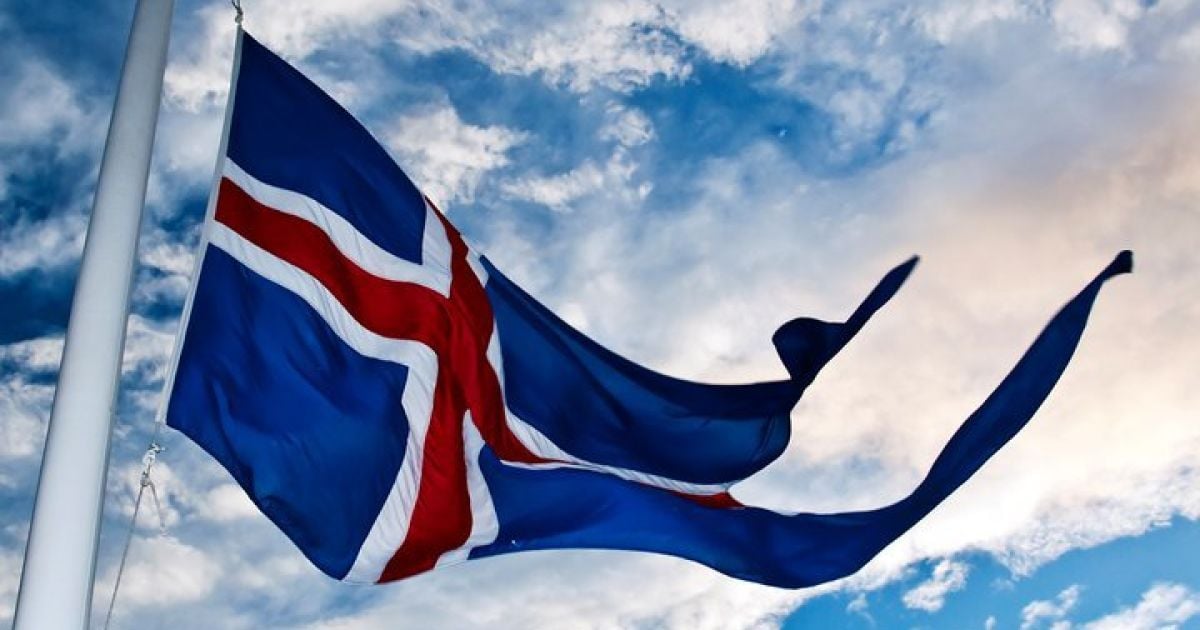 Флаг Исландии