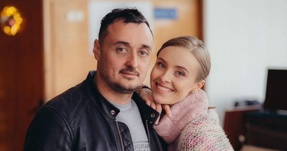 Анна Сагайдачна з колишнім чоловіком