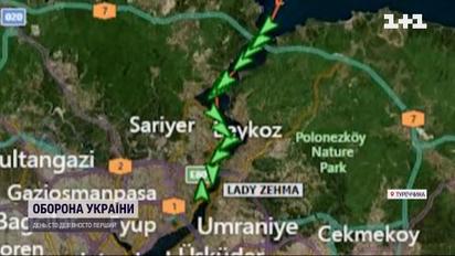 Українське судно застрягло в Босфорській протоці