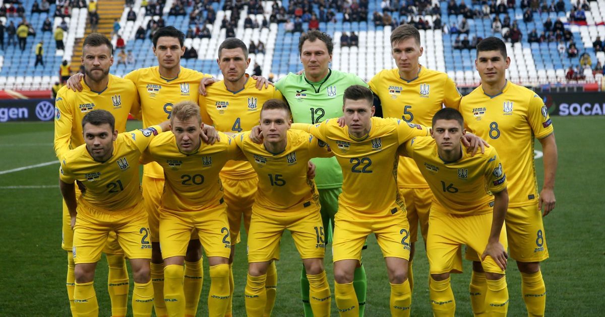 Україна опустилася у рейтингу найкращих збірних ФІФА