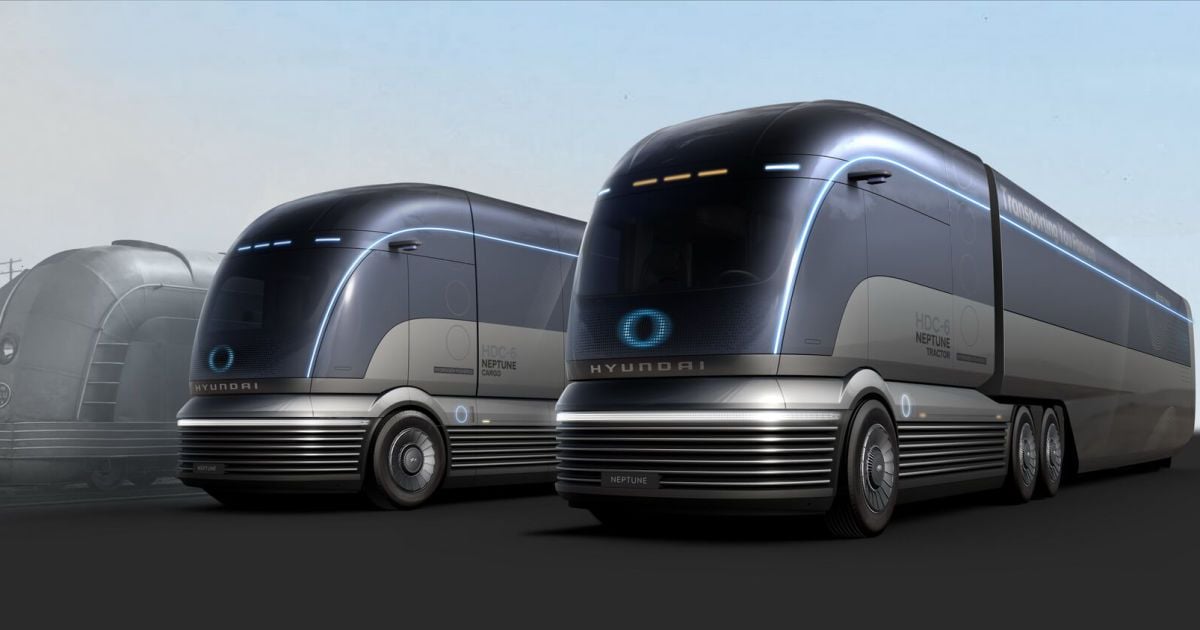 Hyundai представила водневу фуру HDC-6 Neptune