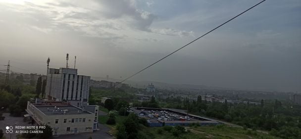Пилова буря в Кривому Розі / © из соцсетей