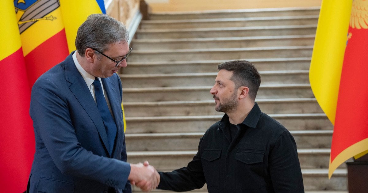Вучич і Зеленський Вучич і Зеленський