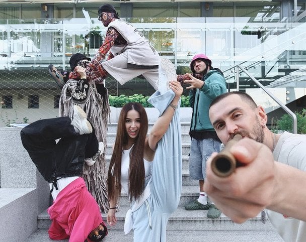 Kalush Orchestra та Сімбочка / © instagram.com/kalush.official