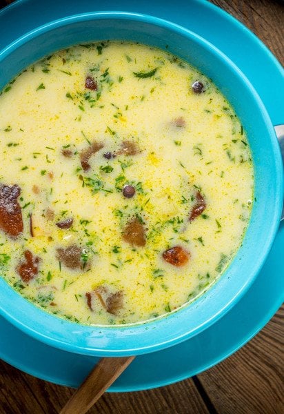 Сырный суп с грибами: рецепт согревающего блюда со сливочным вкусом