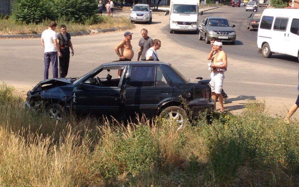 В Одессе патруль новой полиции попал в ДТП / © ZIK
