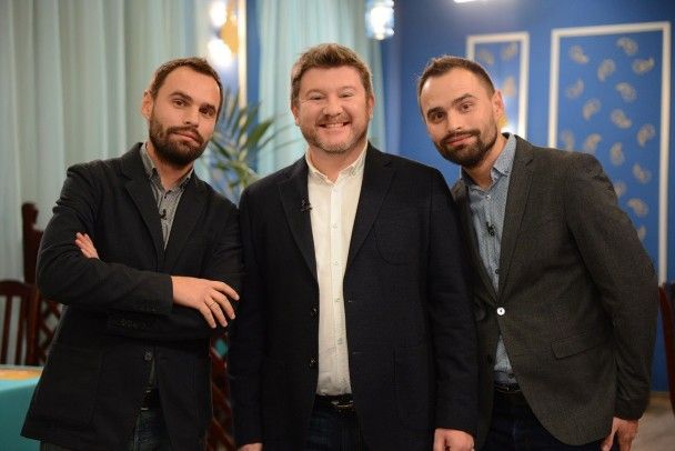 Дима Борисов и брать Юдіни / © пресс-служба канала "1+1"