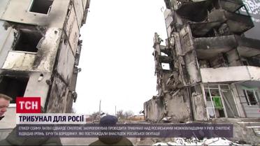 Спикер Сейма Латвии посетил деоккупированные города Киевской области