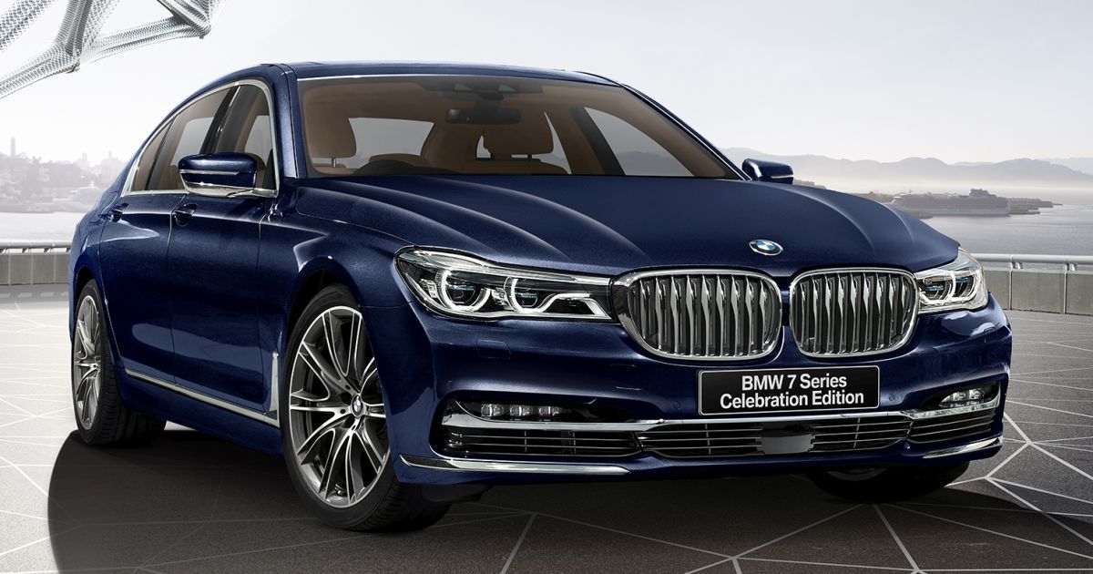 BMW представила юбилейную версию флагманского седана 7-Series