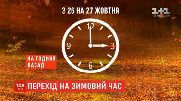 Украина переходит на зимнее время: когда переводить стрелки часов