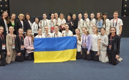 Українські гімнастки стали срібними призерками Чемпіонату Європи