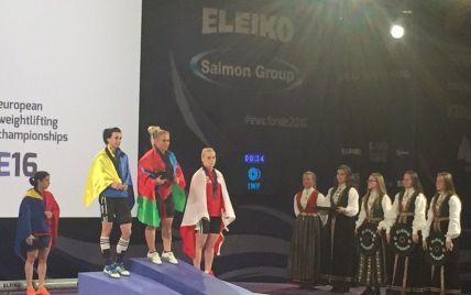 Украинская тяжелоатлетка завоевала "серебро" чемпионата Европы