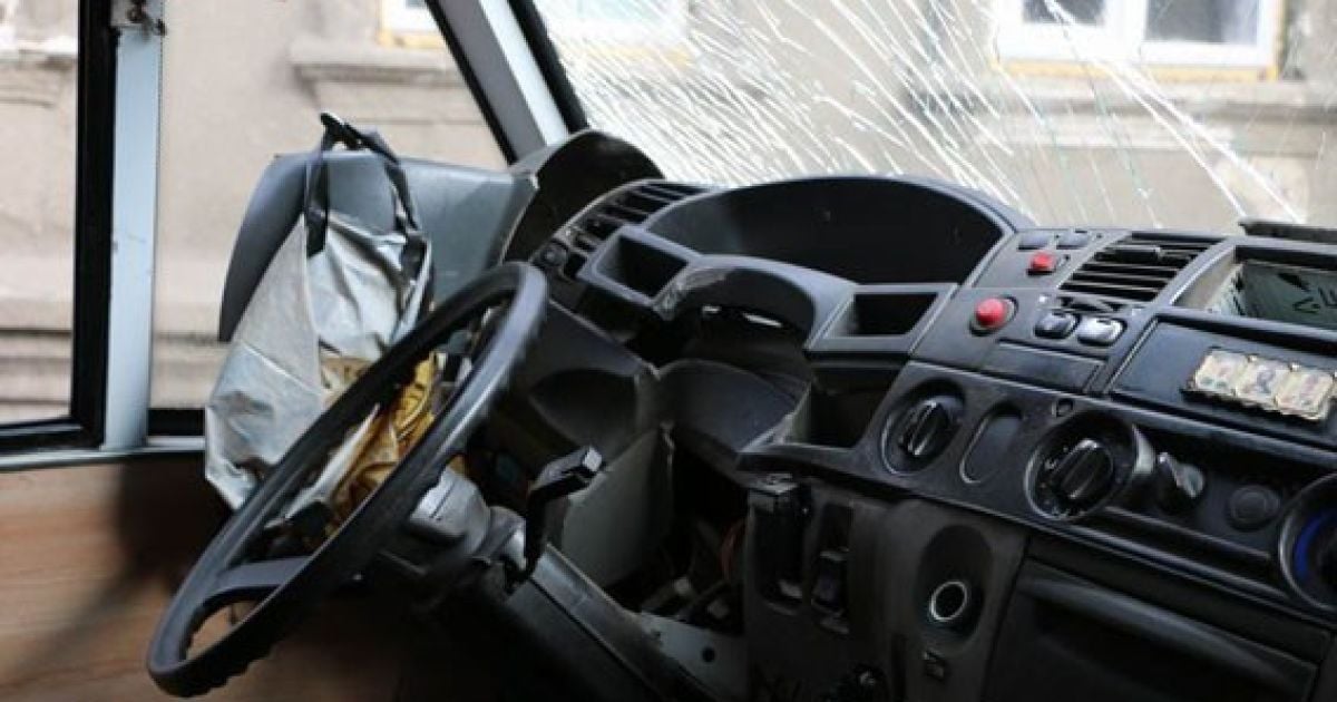 аварія у Слав'янську_3 / © ГУ НП в Донецькій області
