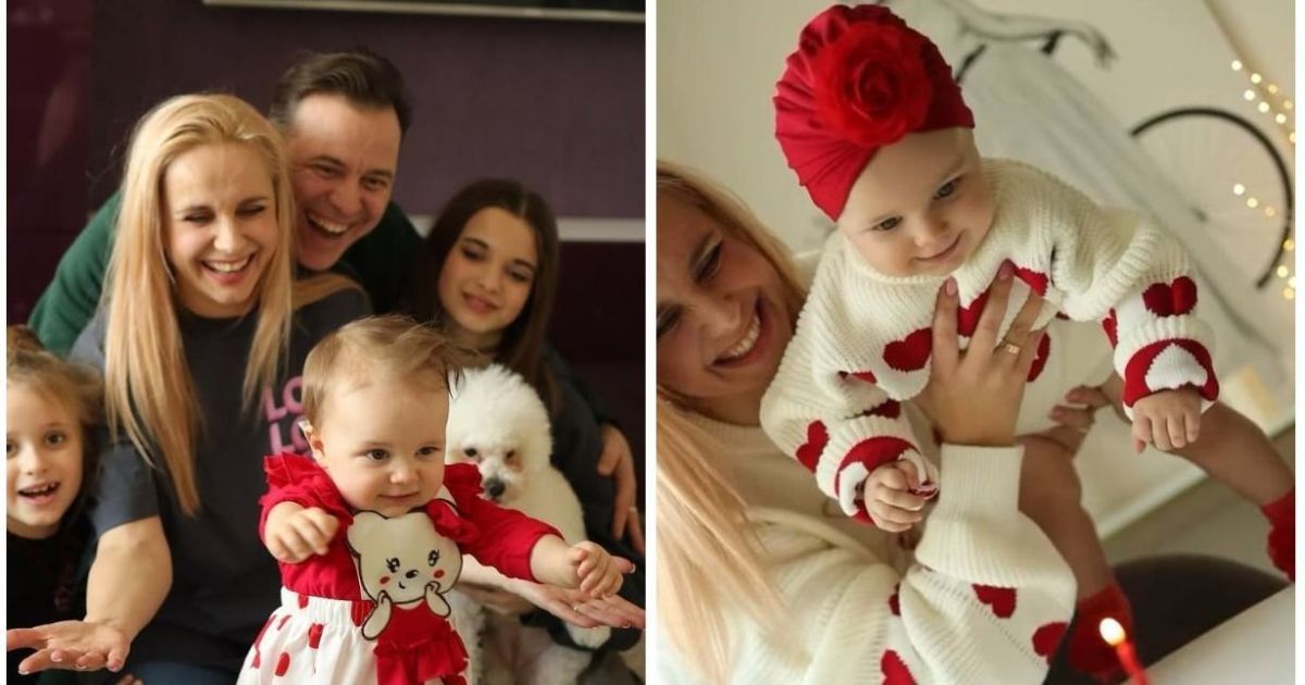 Лілія Ребрик з донькою