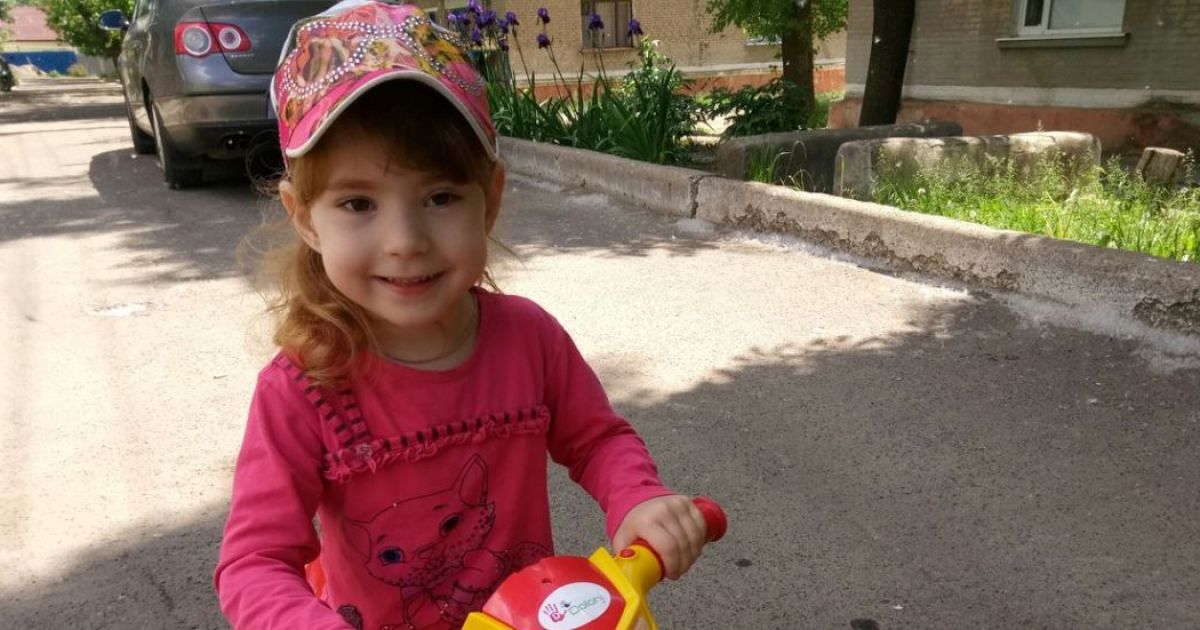 Веронічка мріє самостійно бігати разом з однолітками
