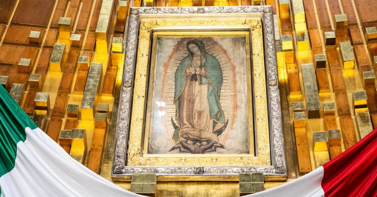 Тільма з образом Гваделупської Богородиці