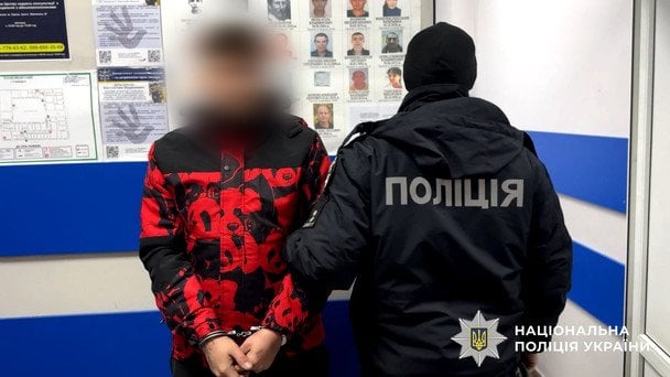 Злочинець, який брав участь у викраденні дівчини в Одесі / © Національна поліція України