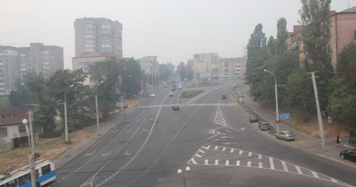 Вінницю огорнуло димом