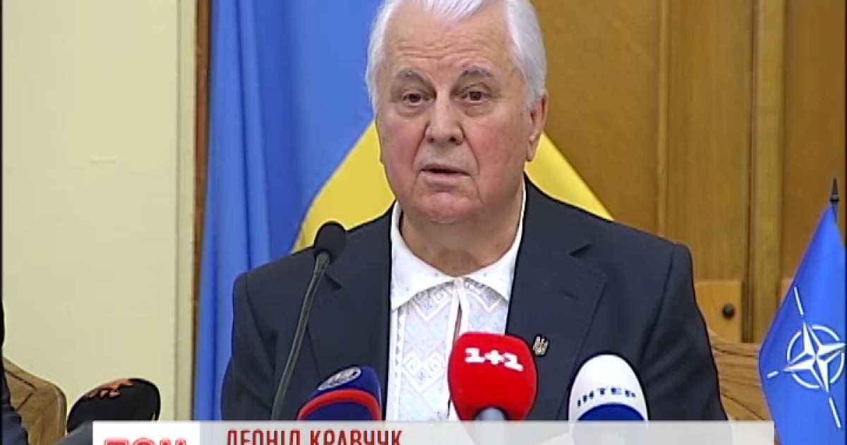 Кравчук принялся требовать вступления Украины в НАТО