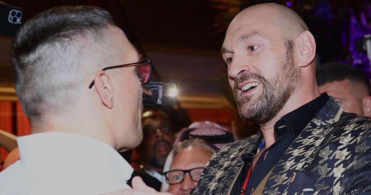 Олександр Усик і Тайсон Ф'юрі