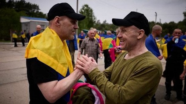 Валерій Зеленський в Україні після звільнення з полону, травень, 2025 рік (Офіс президента) / © Суспільне