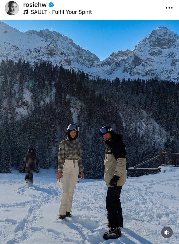 Розі Гантінгтон-Вайтлі та Джейсон Стейтем / © Instagram Розі Гантінгтон-Вайтлі