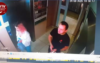 В Киеве в лифте мужчина жестоко набросился на девушку: появилось видео