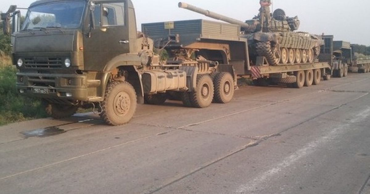 Российские военные попадают на Донбасс через неконтролируемый участок границы.