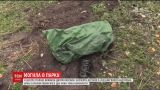 Урну с прахом младенца нашли в центре Киева
