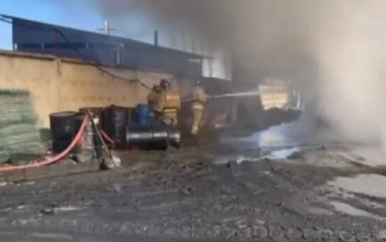 В России снова горел нефтеперерабатывающий завод – на этот раз в Ростовской области (видео)