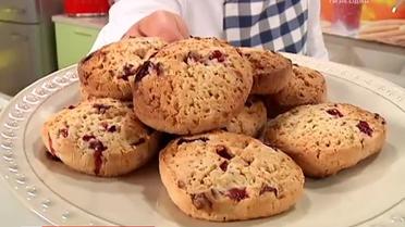 Рецепт печенья с клюквой от Руслана Сеничкина