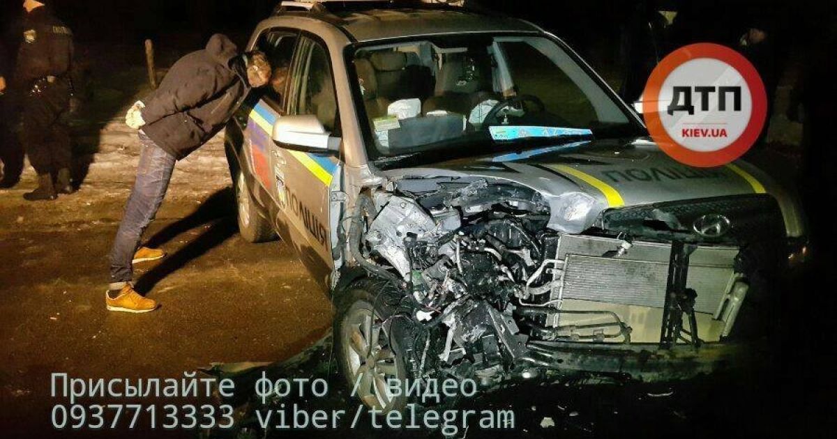 ДТП у Києві,погоня,викрадення людини_11 / © dtp.kiev.ua