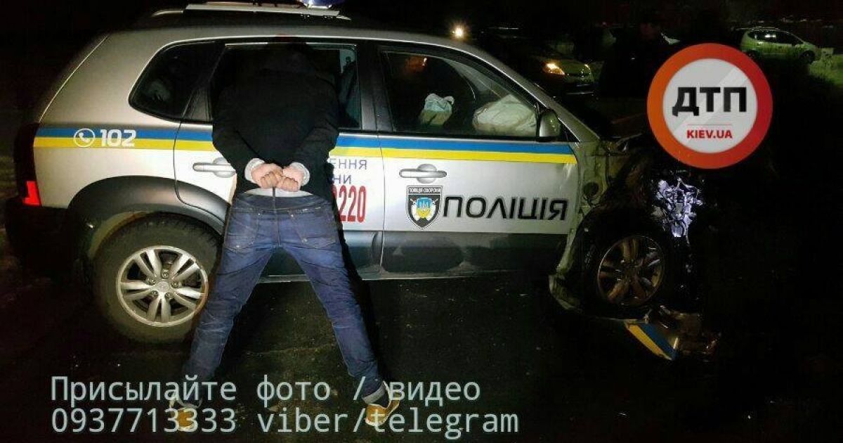 ДТП у Києві,погоня,викрадення людини_4 / © dtp.kiev.ua