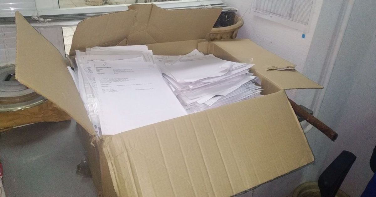 В Минюсте нашли коробки со спрятанными письмами про "схематозы" - Малюська