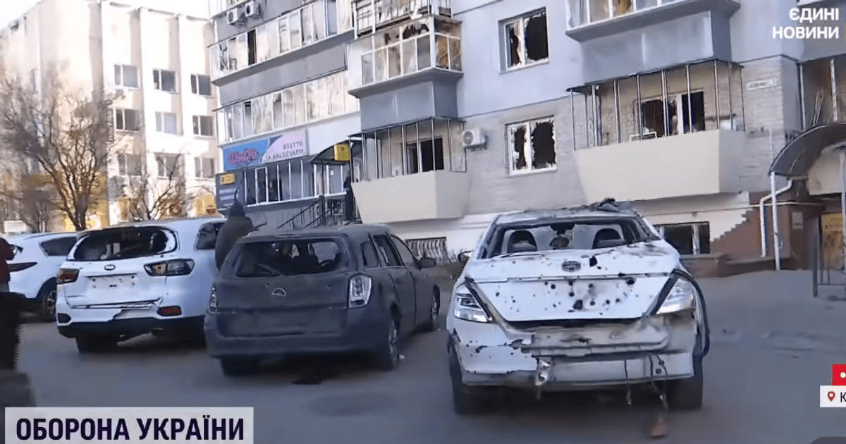 Удар по Броварах