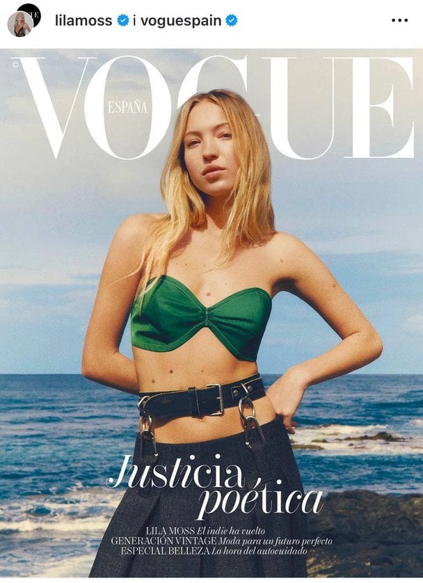 Ліла Мосс / © Instagram Ліли Мосс