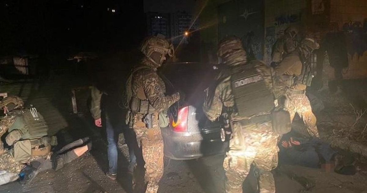 затримання офісних крадіїв_2 / © Відділ комунікації поліції Києва
