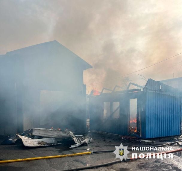 Пожежа в Києві 27 лютого / © Поліція Києва / Facebook