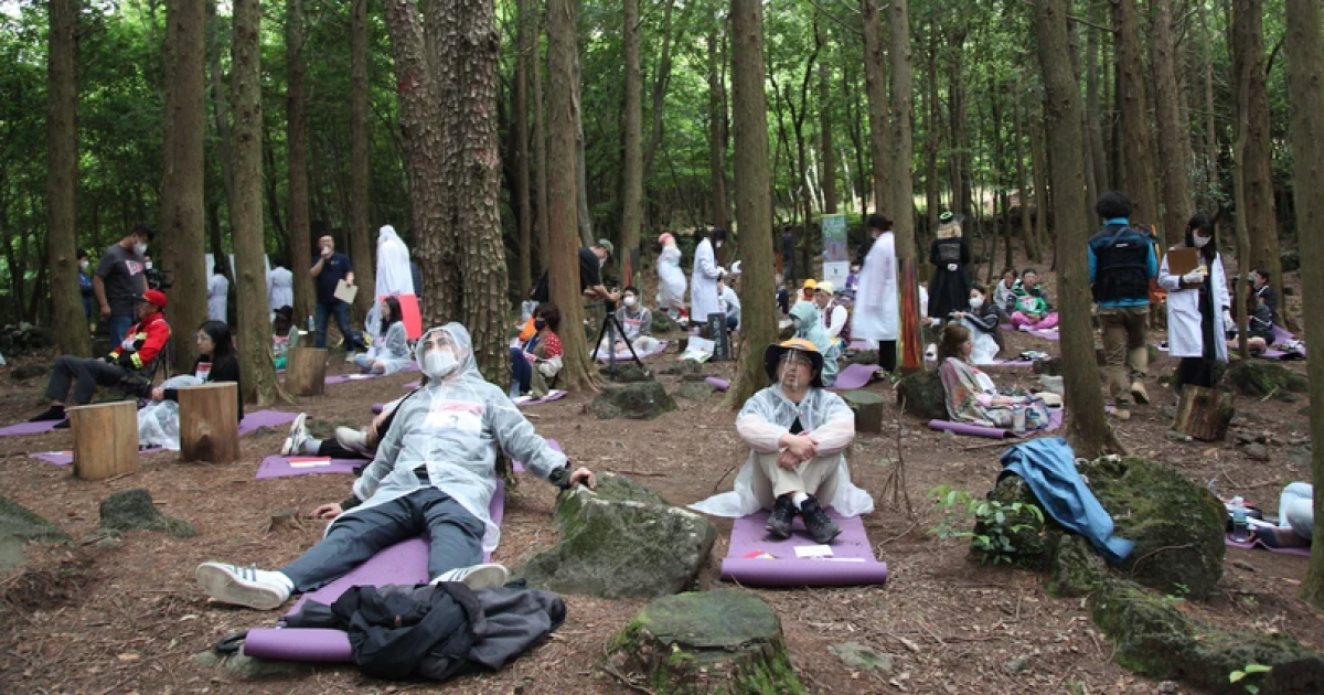 У Південній Кореї відбулося змагання серед людей, які нічого не роблять (фото)