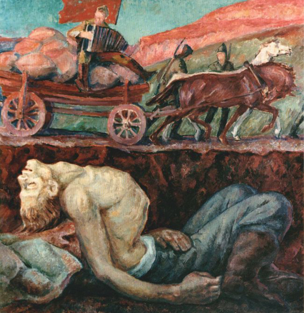 "Тисяча дев'ятсот тридцять третій" М.Дмитренко. Фото: holodomormuseum