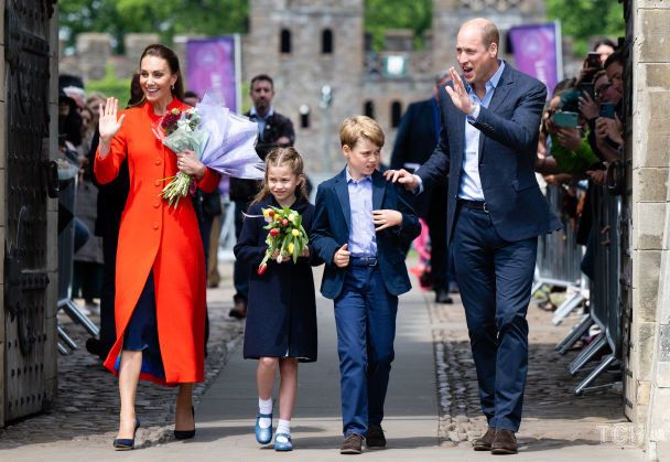 Герцогиня та герцог Кембриджські з дітьми / © Getty Images