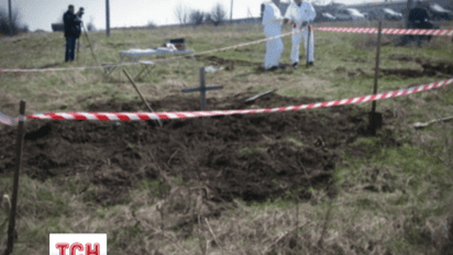 На Донеччині виявили масове поховання бойовиків