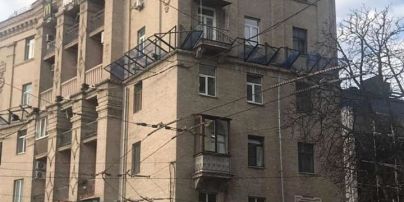 В одном из зданий на Майдане в Киеве "растет" дополнительный этаж