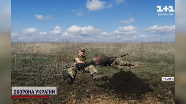 Илья на фронте