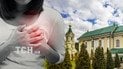 На Тернопільщині біля монастиря раптово померла жінка, яка прийшла інспектувати стан будівель. Колаж ТСН.ua