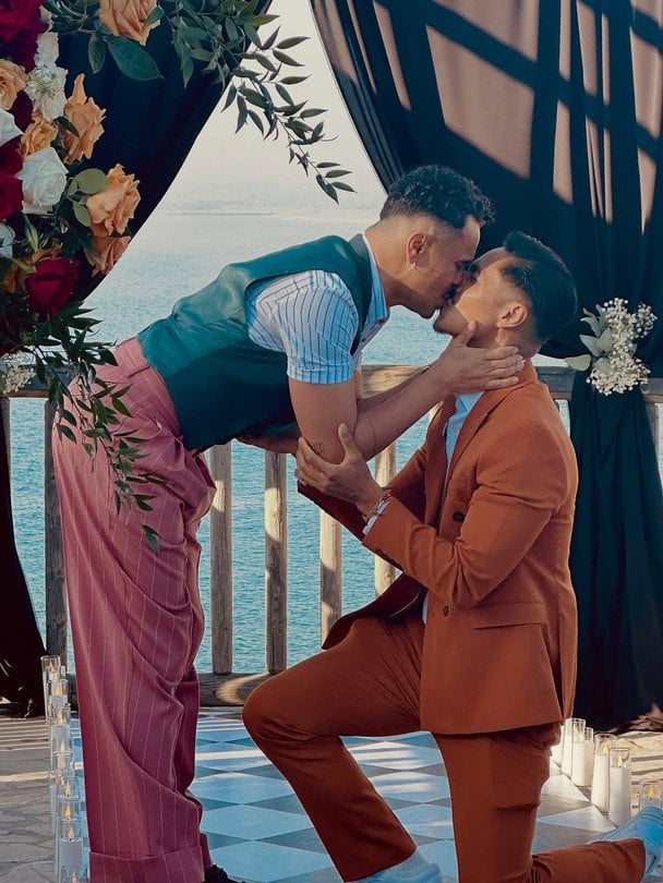 Франциско Гомес з нареченим / © instagram.com/siscogomez